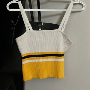 Knit crop top